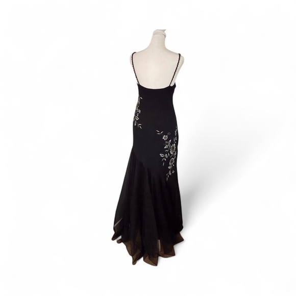 Vtg XSCAPE Whimsygoth Beaded Gown Size 12 - Picture 4 of 8